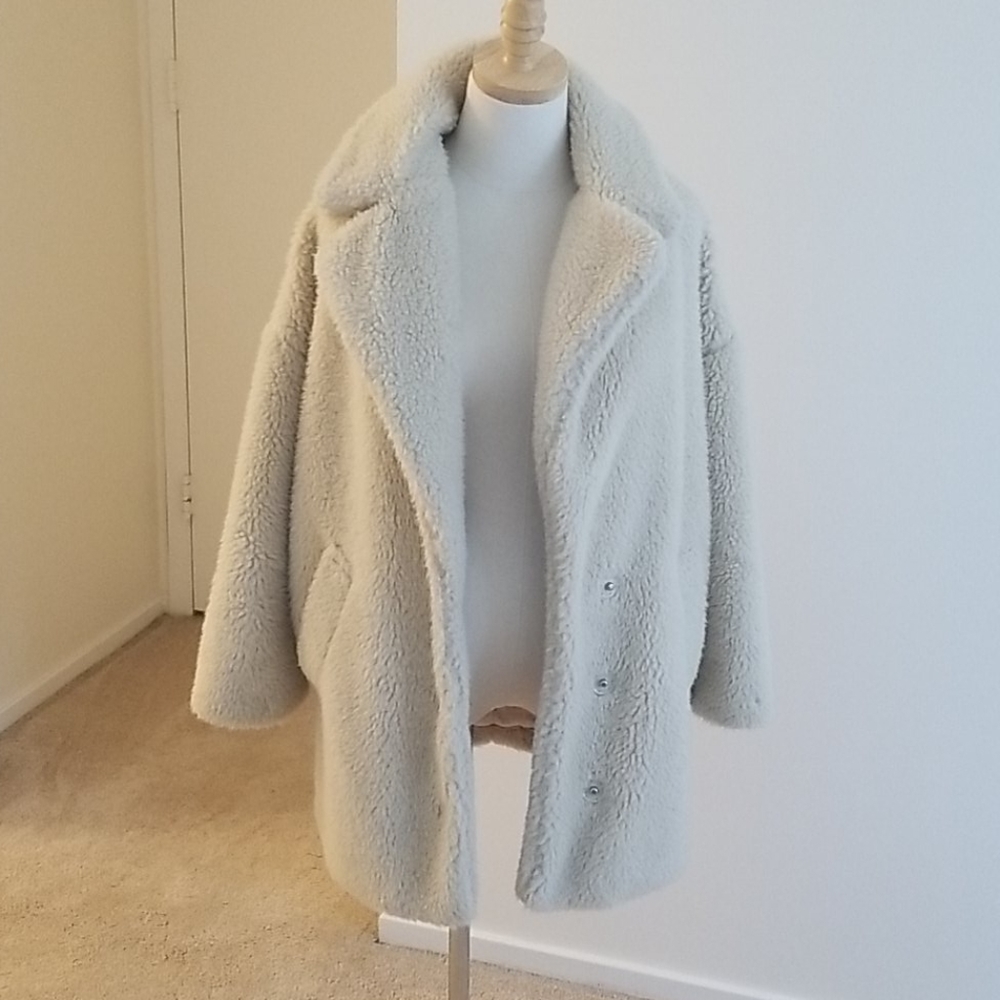 Borg Cocoon Coat